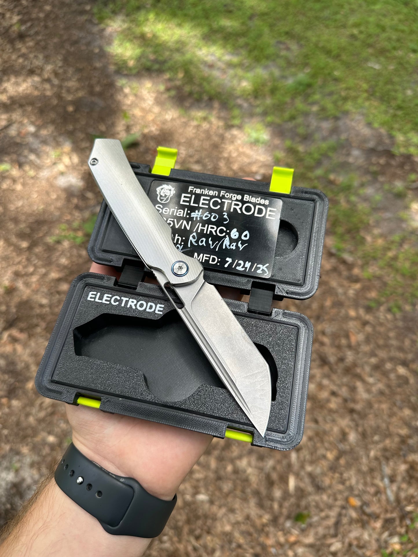 The Electrode – Titanium Folding Knife