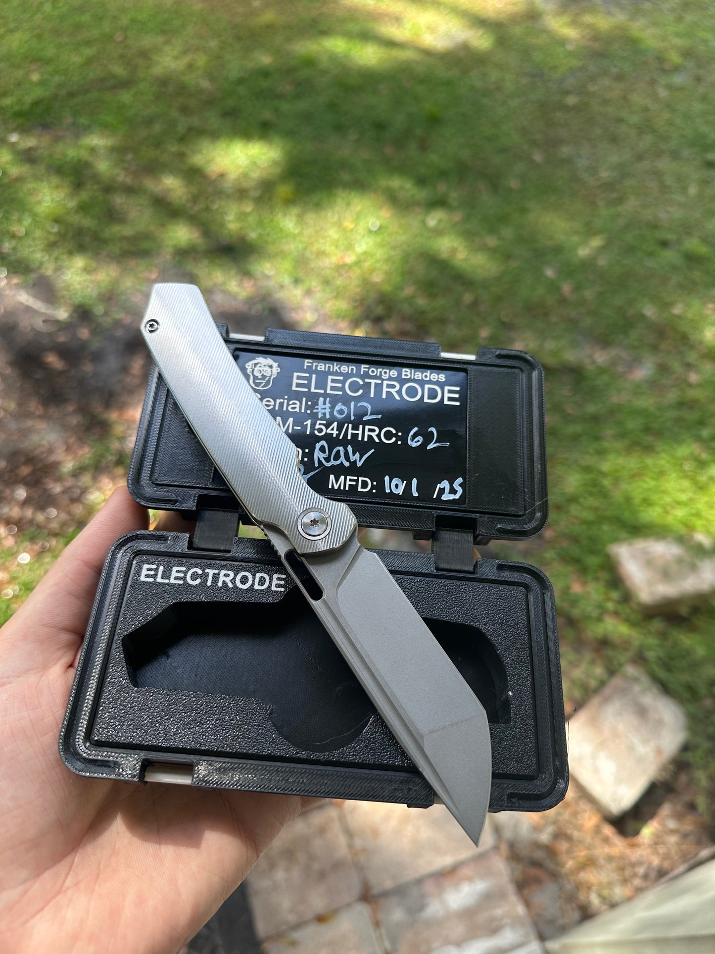 The Electrode – Titanium Folding Knife