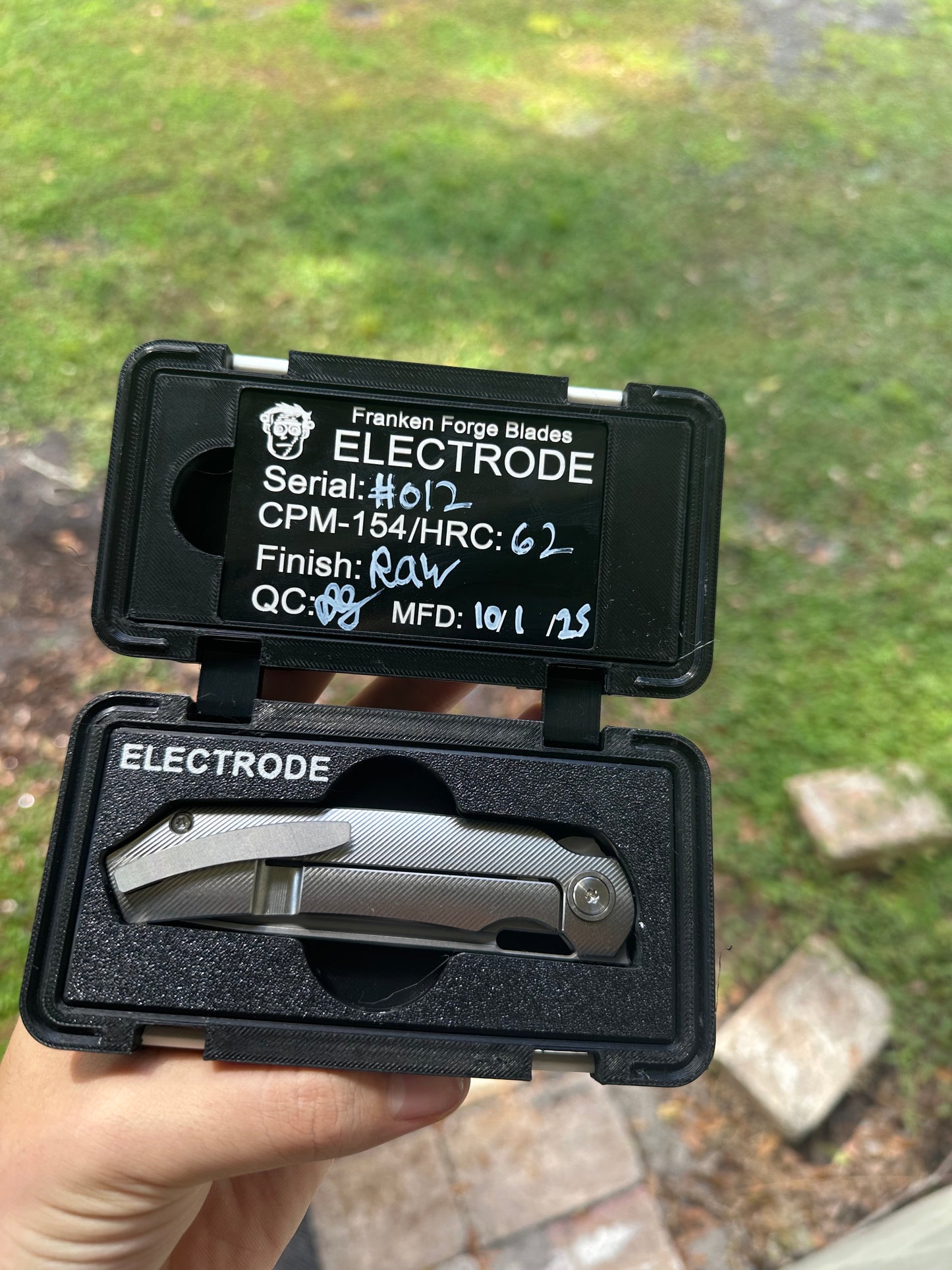 The Electrode – Titanium Folding Knife