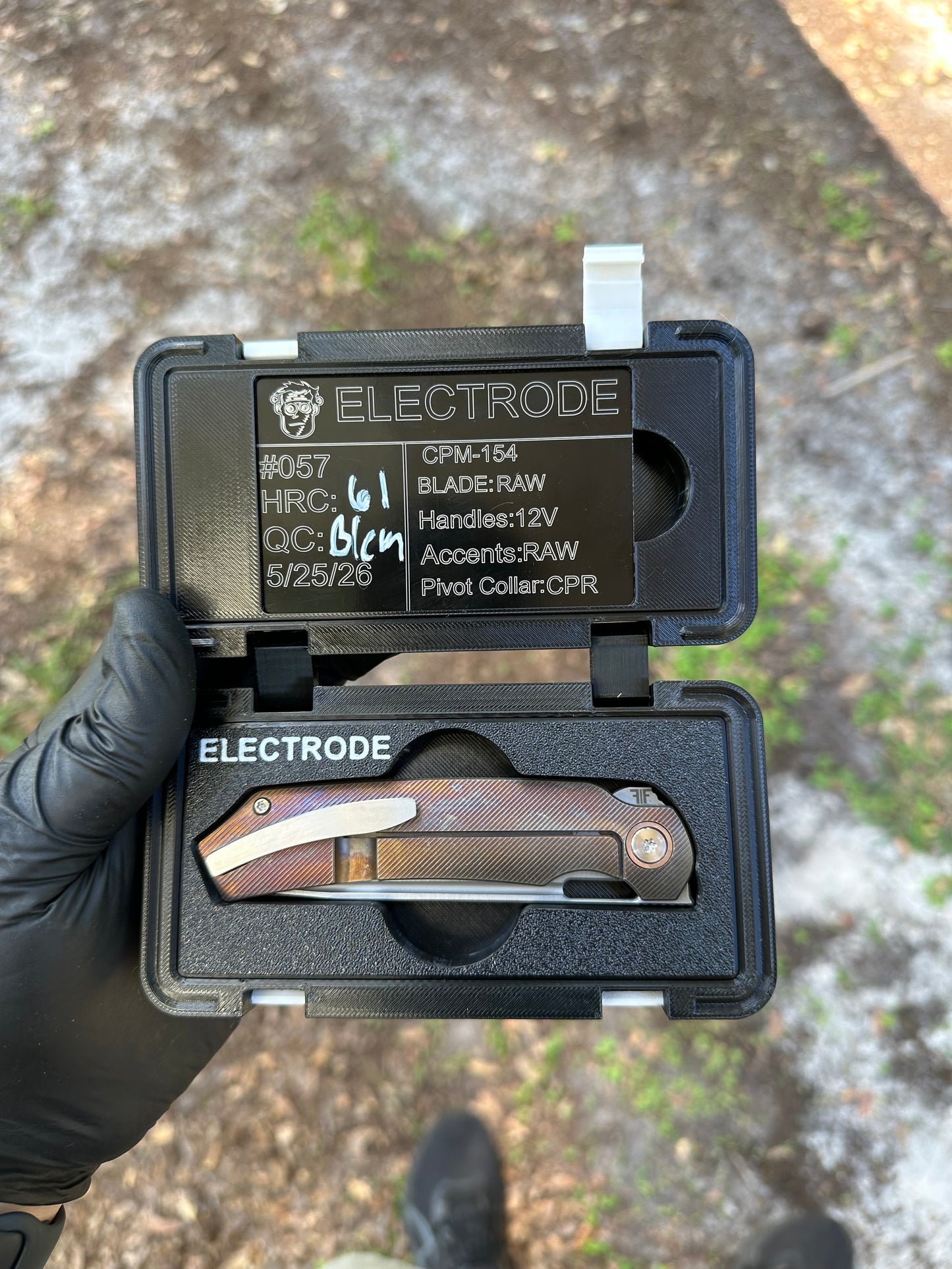 The Electrode – Titanium Folding Knife