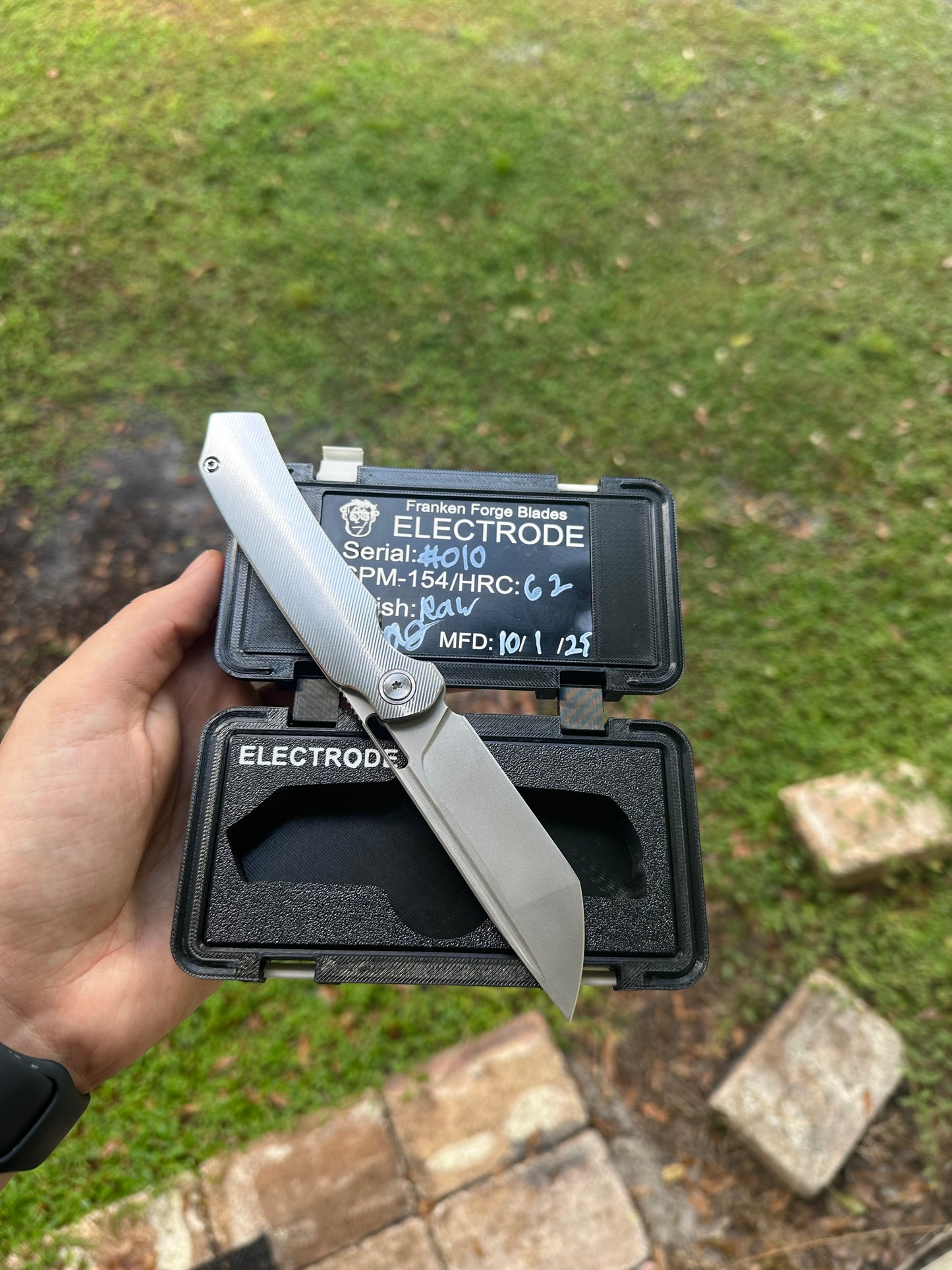 The Electrode – Titanium Folding Knife