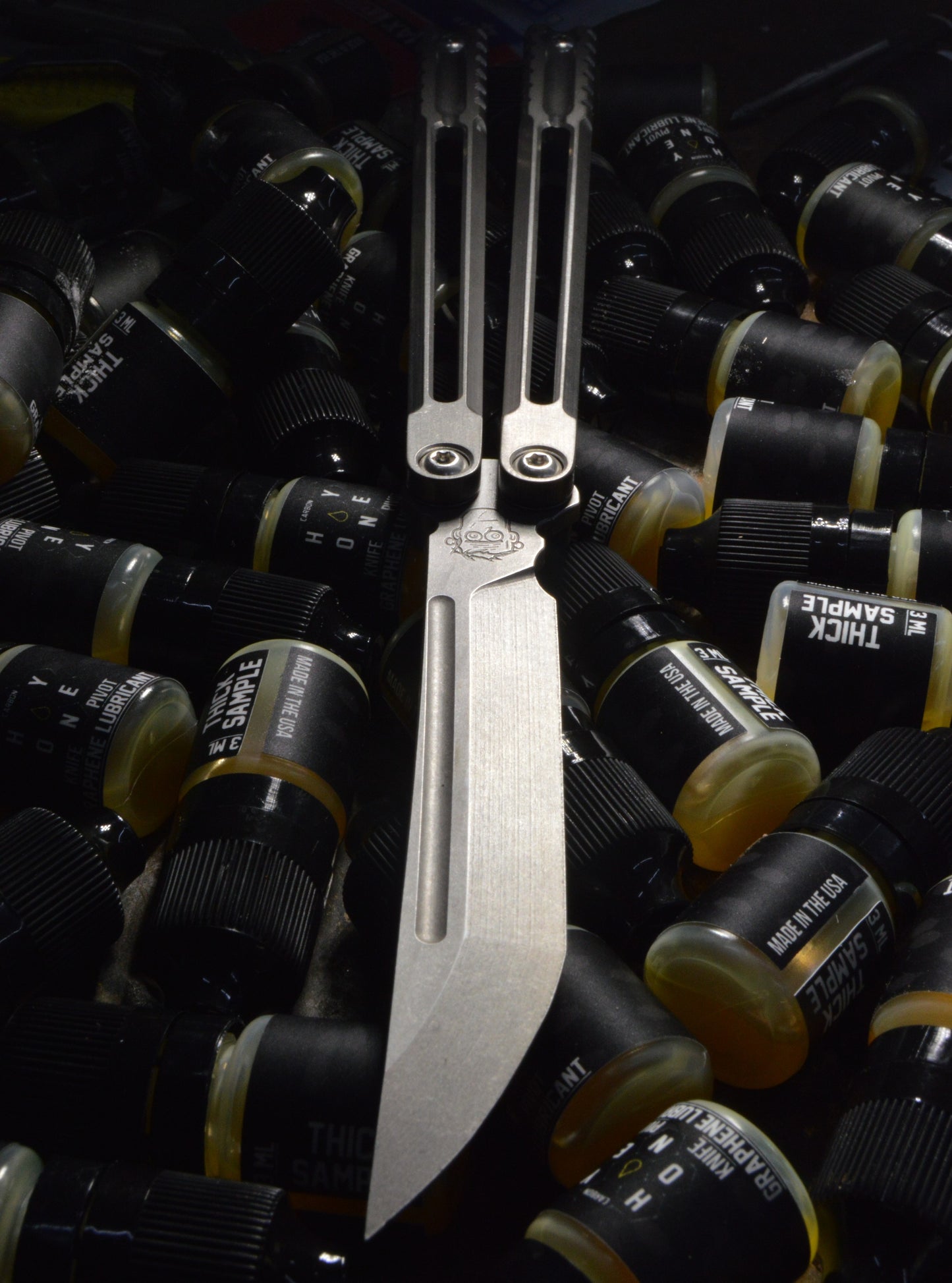 FrankenForge Voltaic butterfly knife with S35VN blade