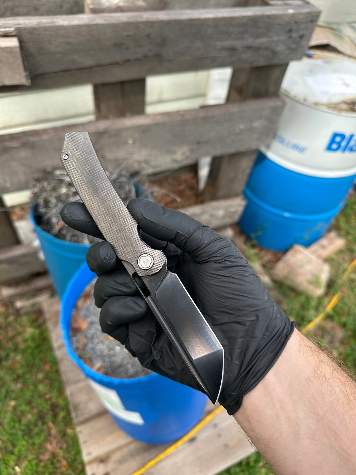 The Electrode – Titanium Folding Knife