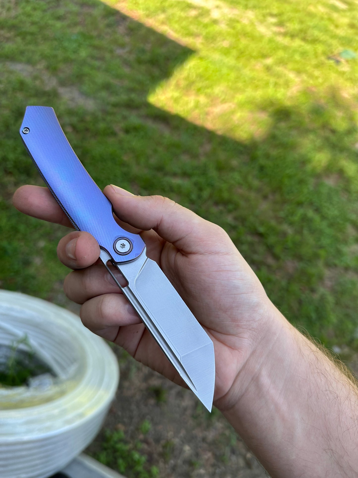 The Electrode – Titanium Folding Knife