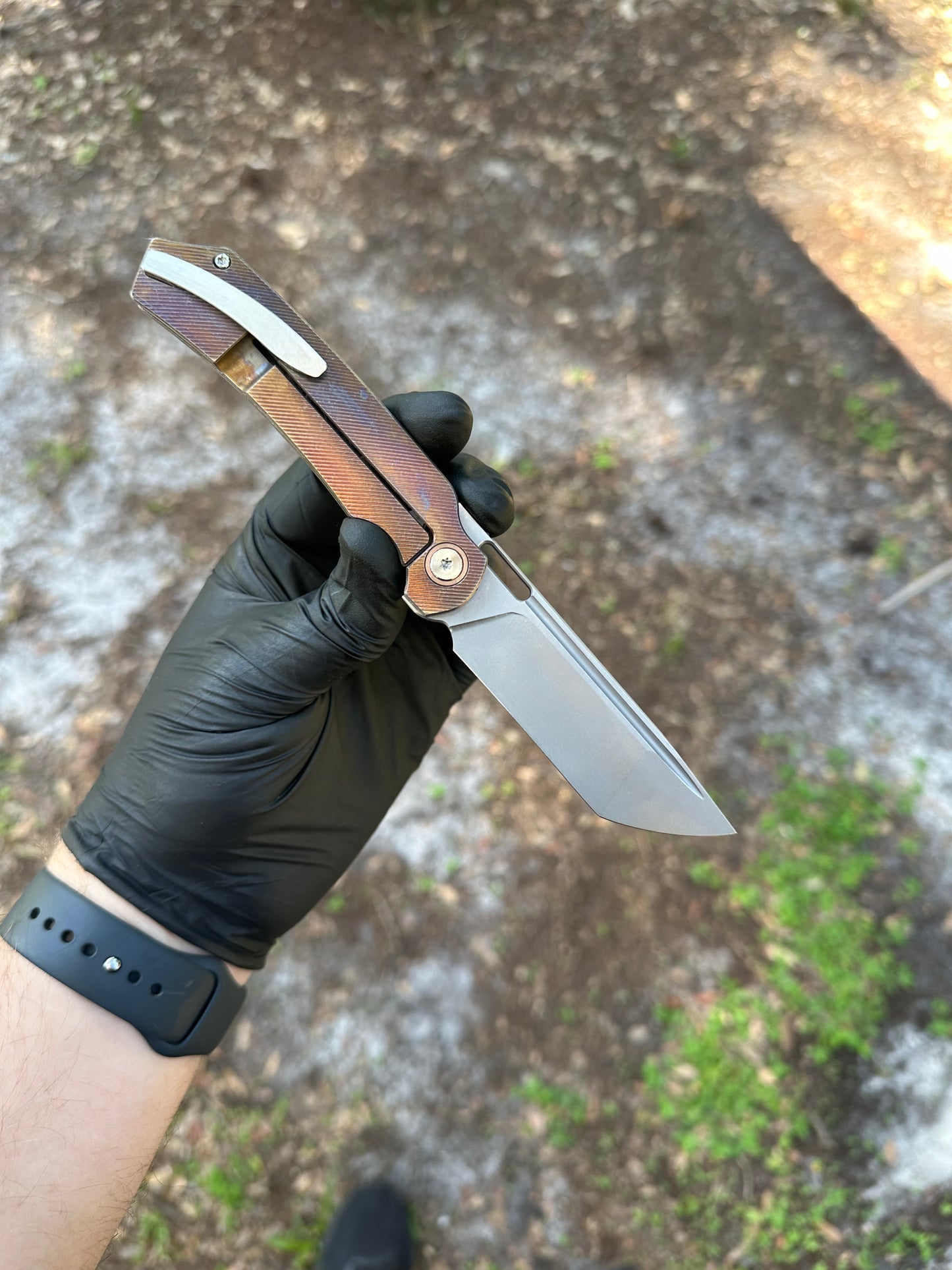 The Electrode – Titanium Folding Knife