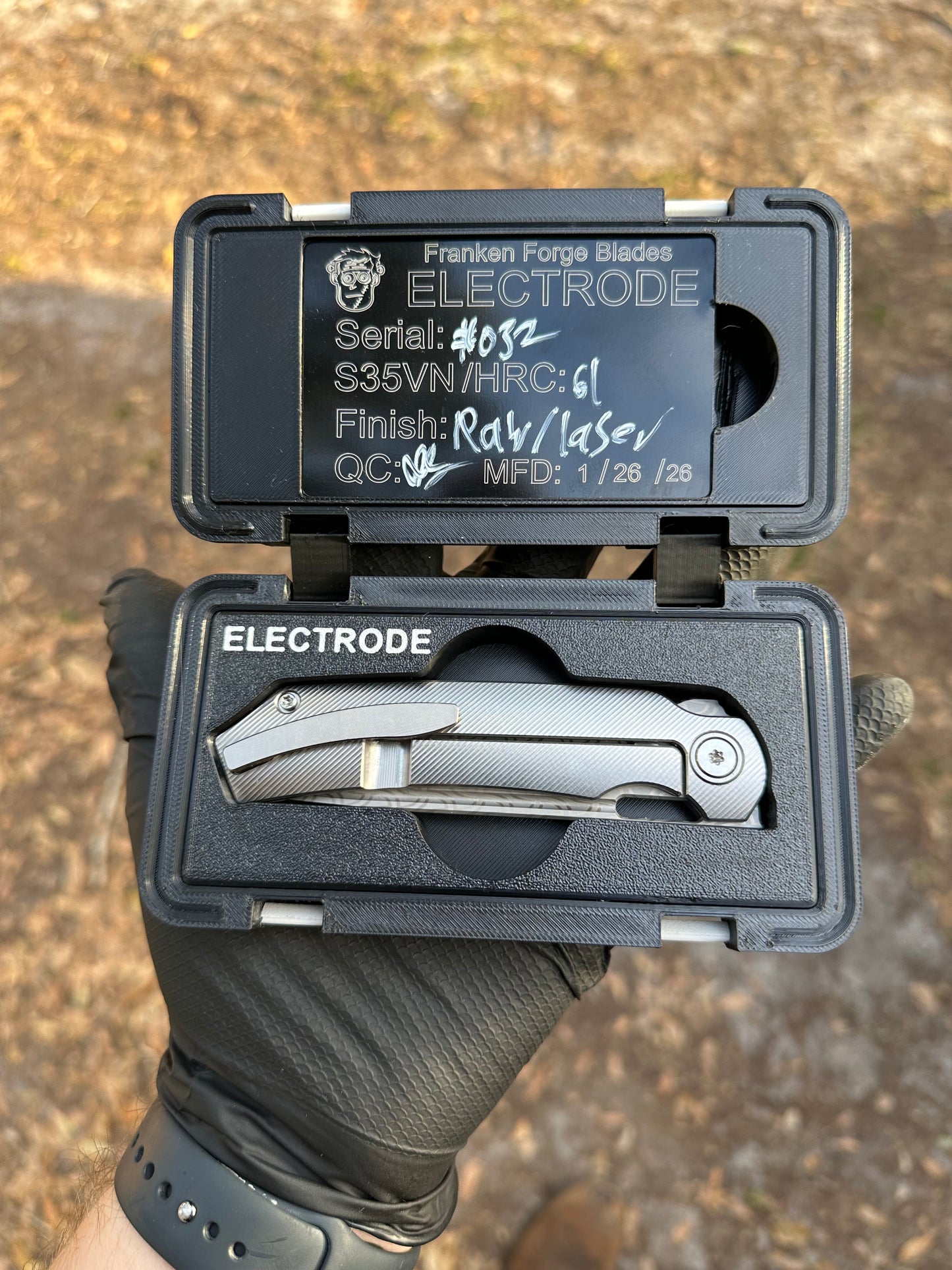The Electrode – Titanium Folding Knife