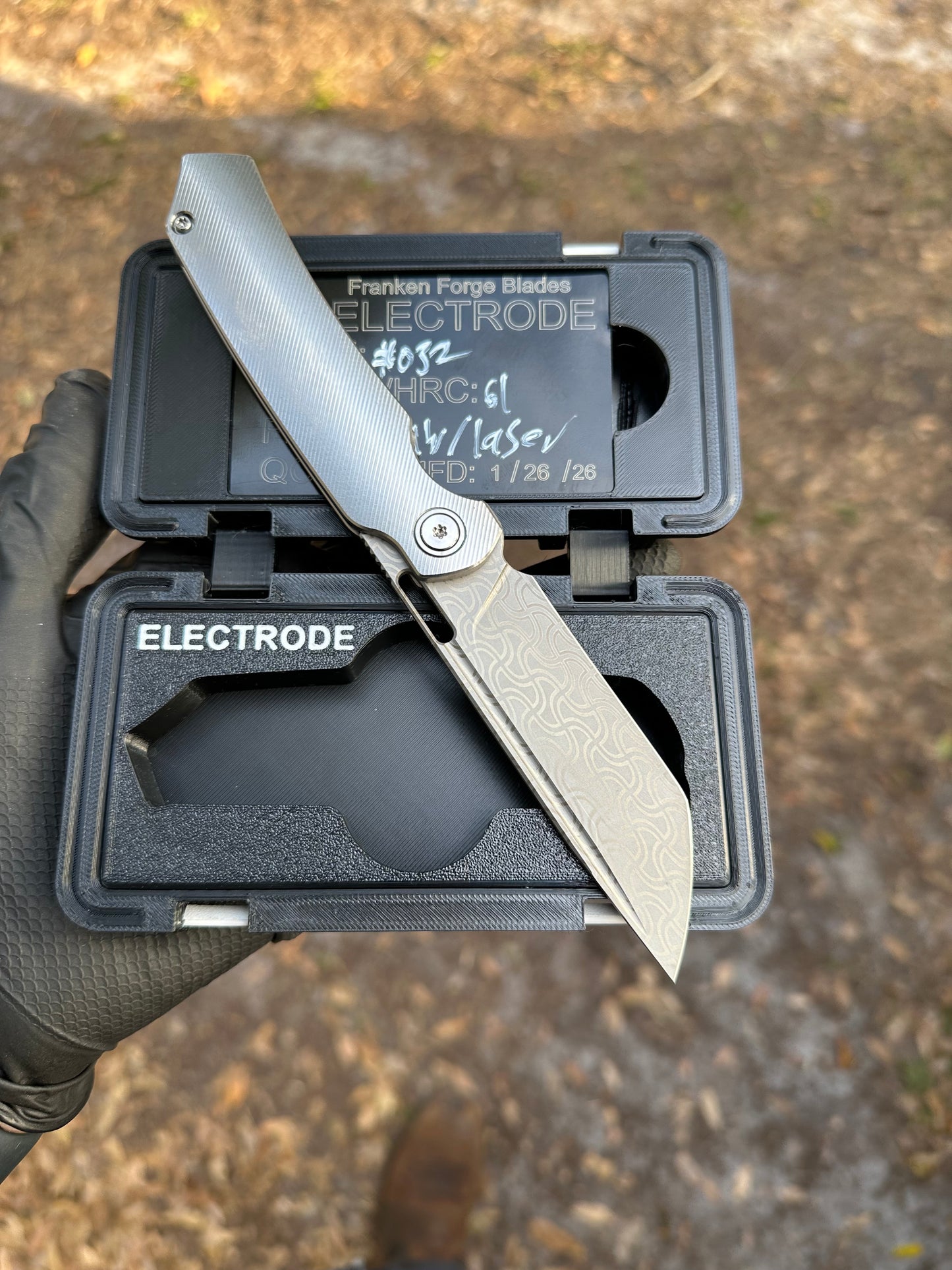 The Electrode – Titanium Folding Knife